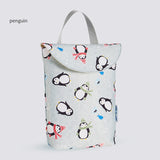 SnugTote Sac de rangement imperméable pour couches bébé – Compact, mignon et essentiel