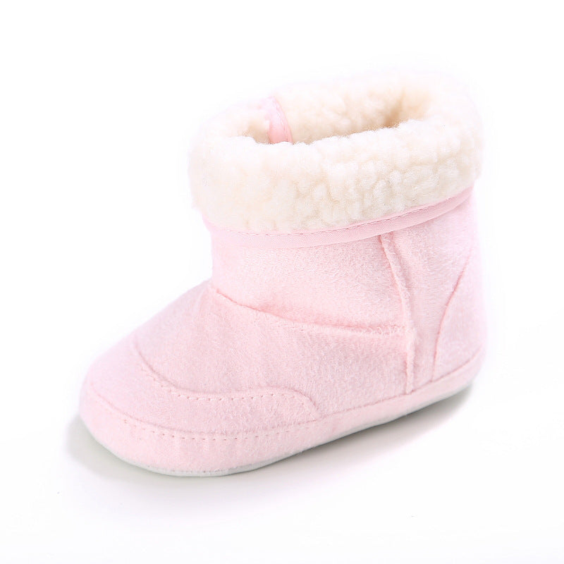 SnugStep Chaussons de bébé d'hiver doublés de polaire (Antidérapant)