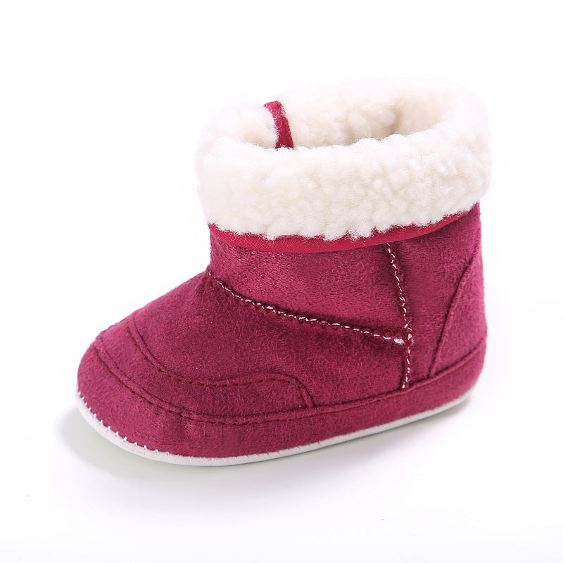 SnugStep Chaussons de bébé d'hiver doublés de polaire (Antidérapant)