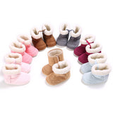SnugStep Chaussons de bébé d'hiver doublés de polaire (Antidérapant)