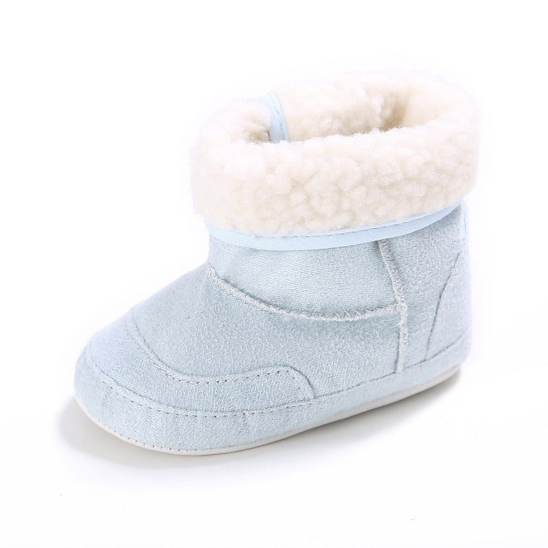 SnugStep Chaussons de bébé d'hiver doublés de polaire (Antidérapant)