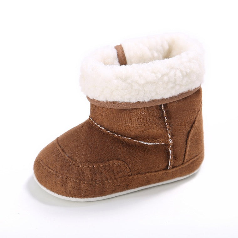 SnugStep Chaussons de bébé d'hiver doublés de polaire (Antidérapant)