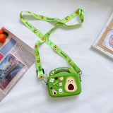 Le petit sac à bandoulière en silicone Donut | Sac à main imperméable pour enfants