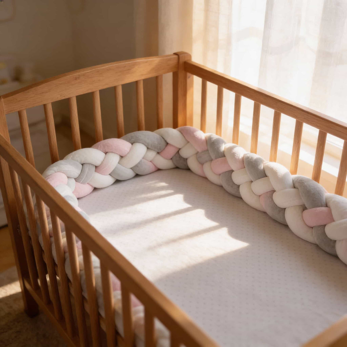 NordicKnot Coussin de Sol Tressé Premium & Décoration de Chambre