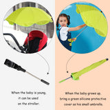 Parasol de Poussette SunGuard 360° Ajustable – Pare-soleil Universel Protection UV