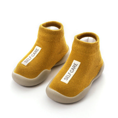 Chaussettes-Chaussures Bébé StepEase en Coton – Douces, Respirantes et Antidérapantes