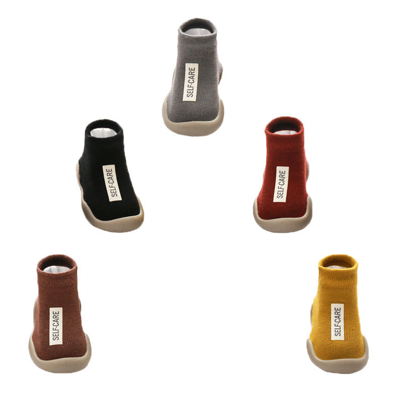 Chaussettes-Chaussures Bébé StepEase en Coton – Douces, Respirantes et Antidérapantes