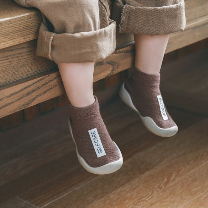 Chaussettes-Chaussures Bébé StepEase en Coton – Douces, Respirantes et Antidérapantes