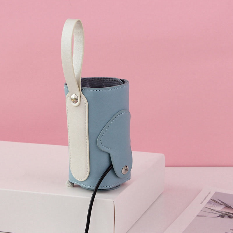 WarmSip Chauffe-biberon USB pour bébé – Portable, Élégant et Sûr