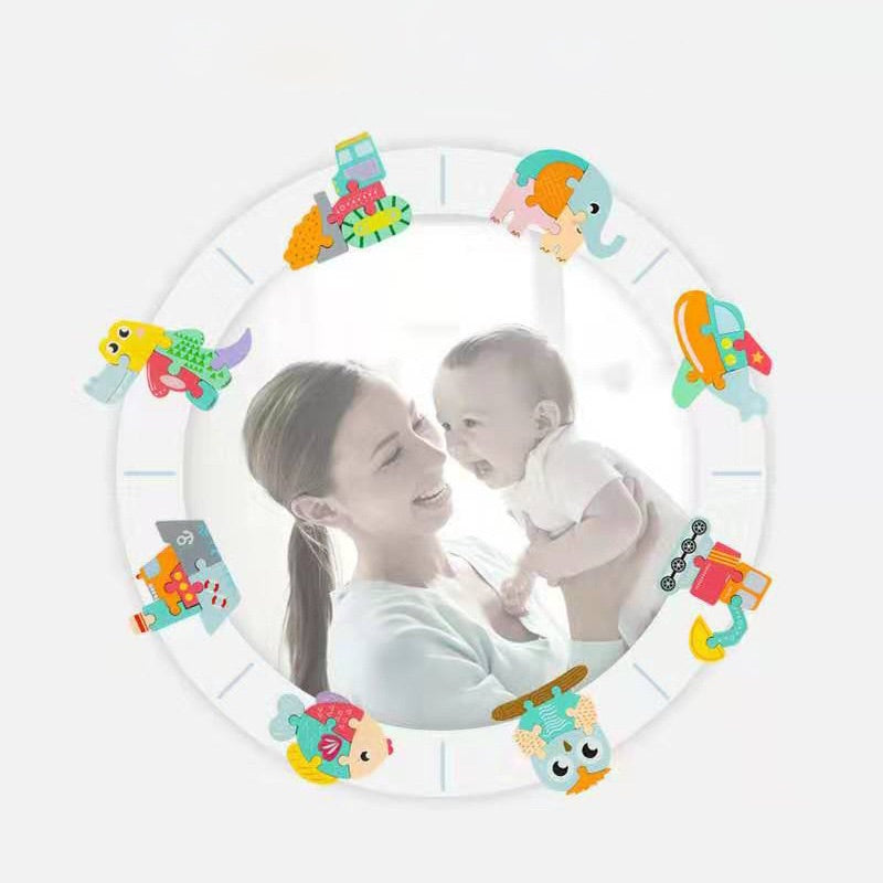 MontessoriFit Puzzle Animal 3D en Bois | Jouet d'Apprentissage Précoce