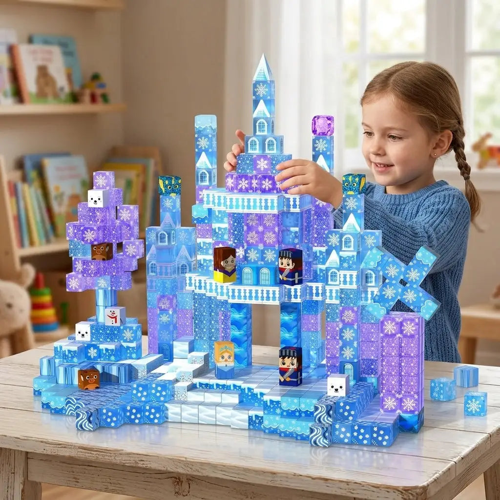 Blocs de construction magnétiques Royaume de Glace