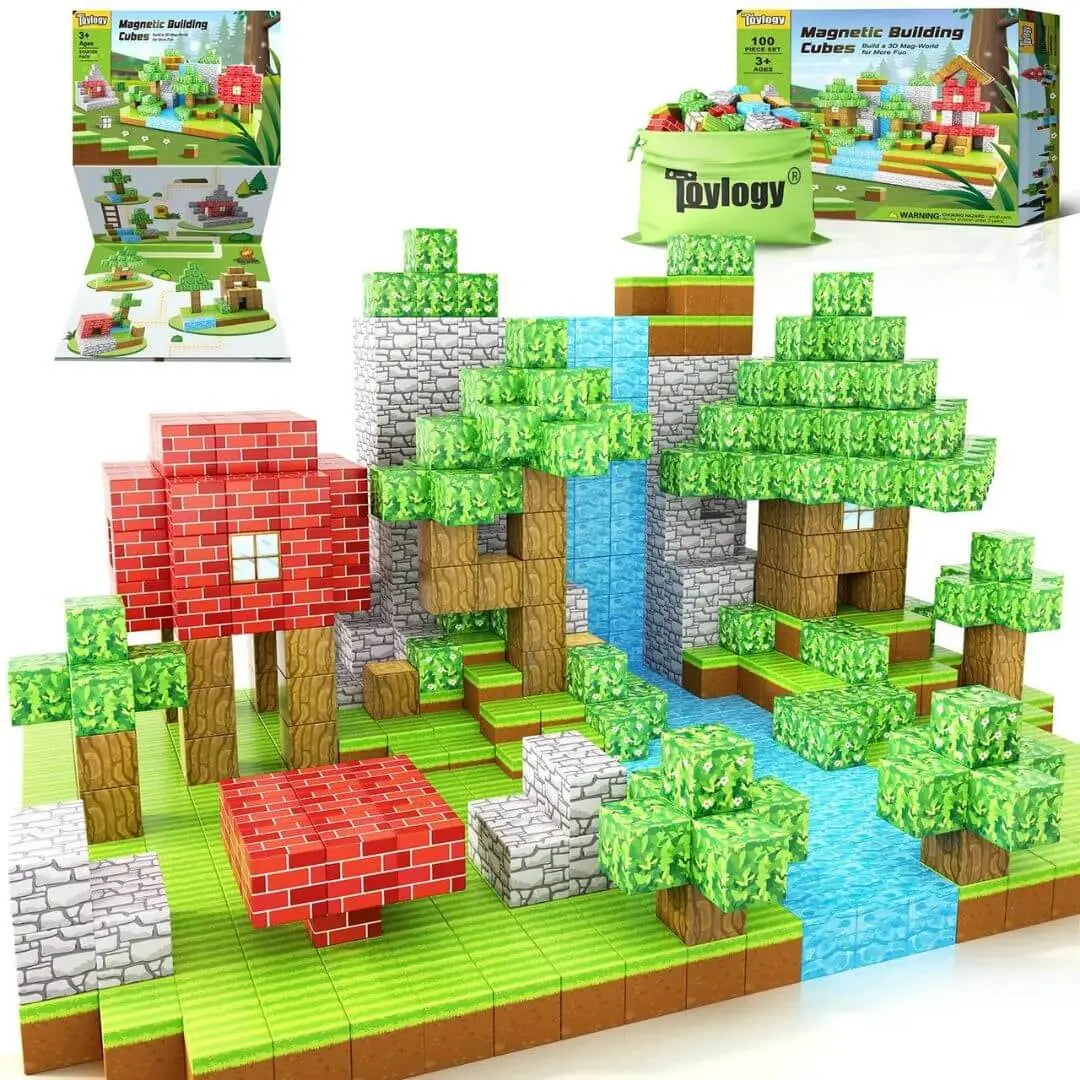 Jeu de construction magnétique – PixelWorld