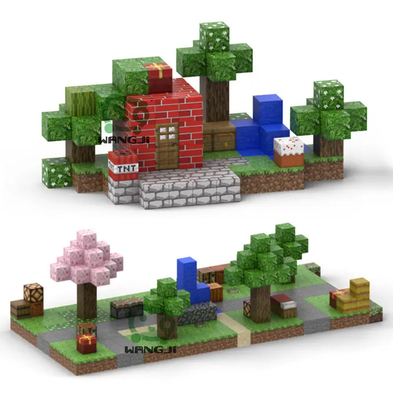 Blocs Magnétiques Minecraft Jouet Construction