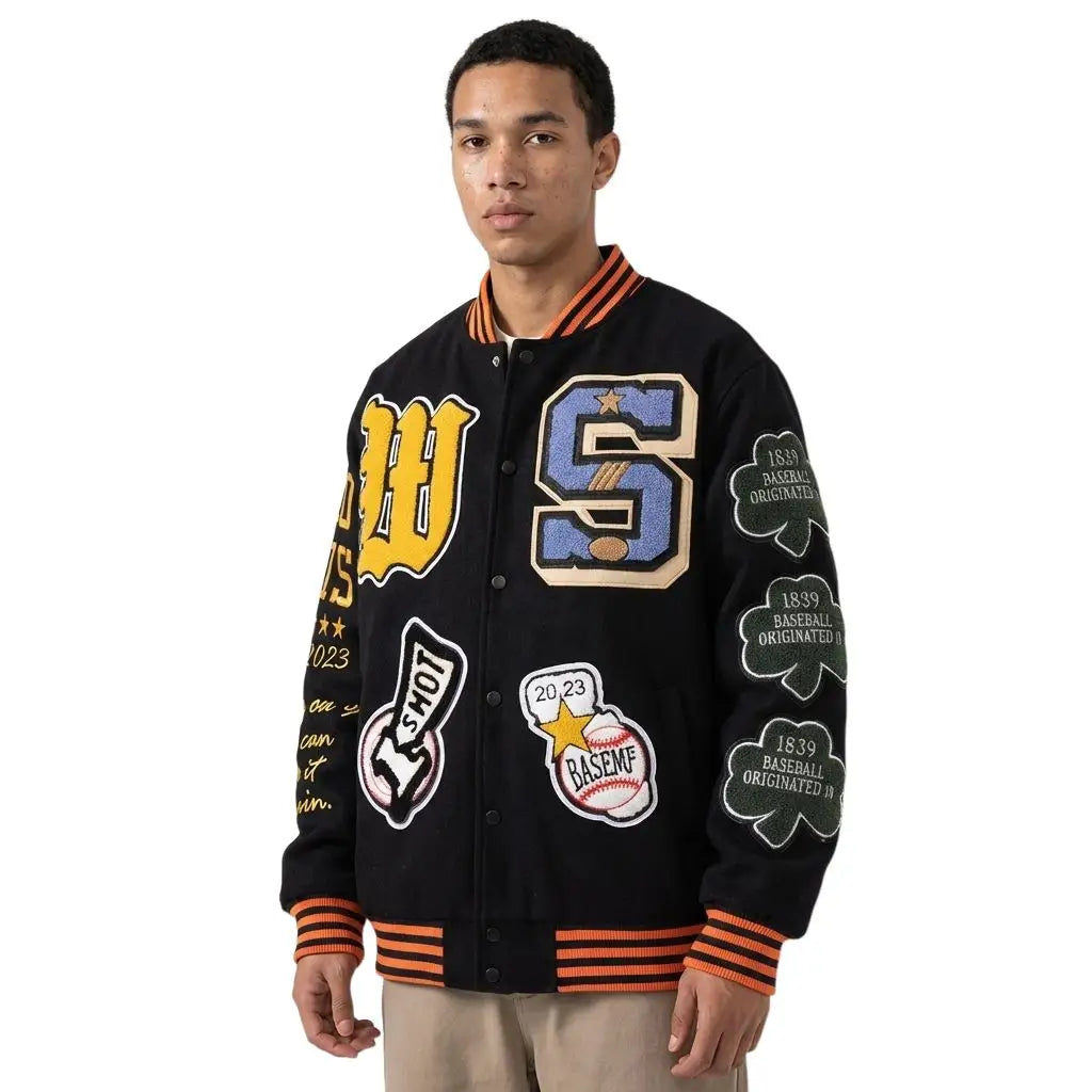 Blouson Bomber Jacket Baseball