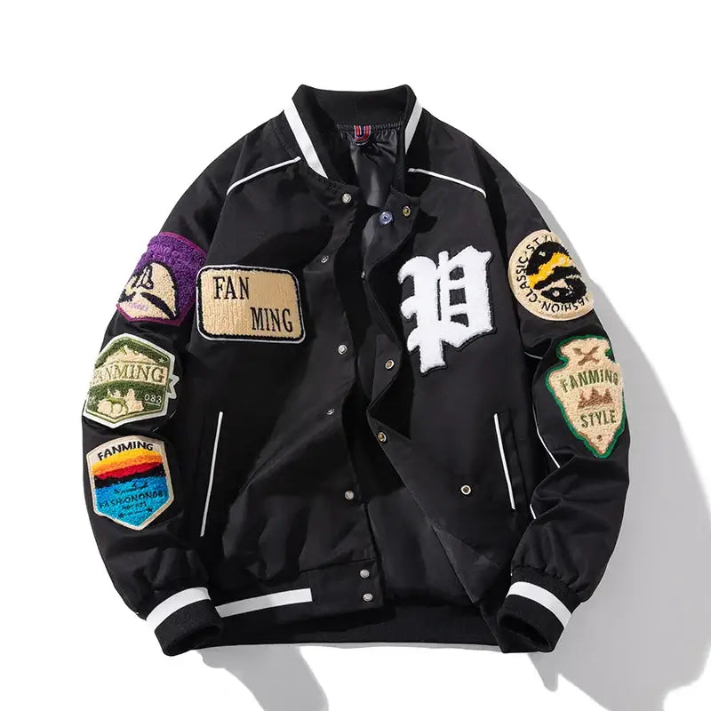 Blouson Jacket Baseball Homme