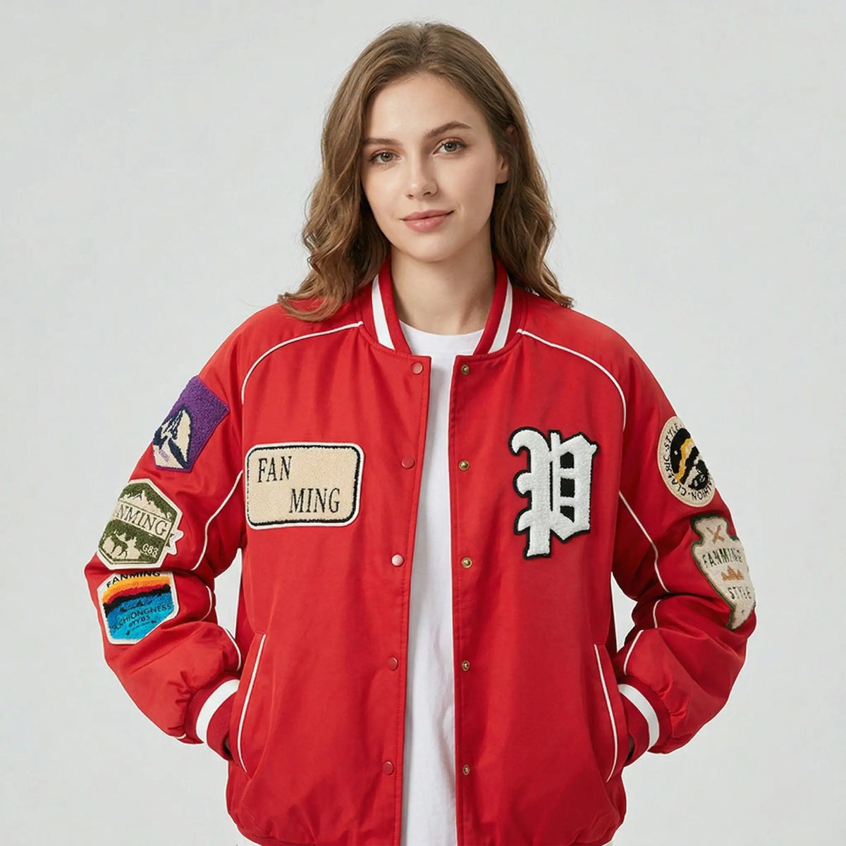 Blouson Jacket Baseball Homme