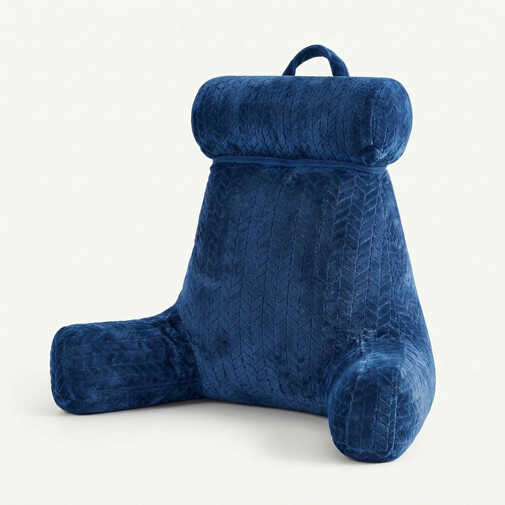 Coussin de lecture avec accoudoirs format XXL
