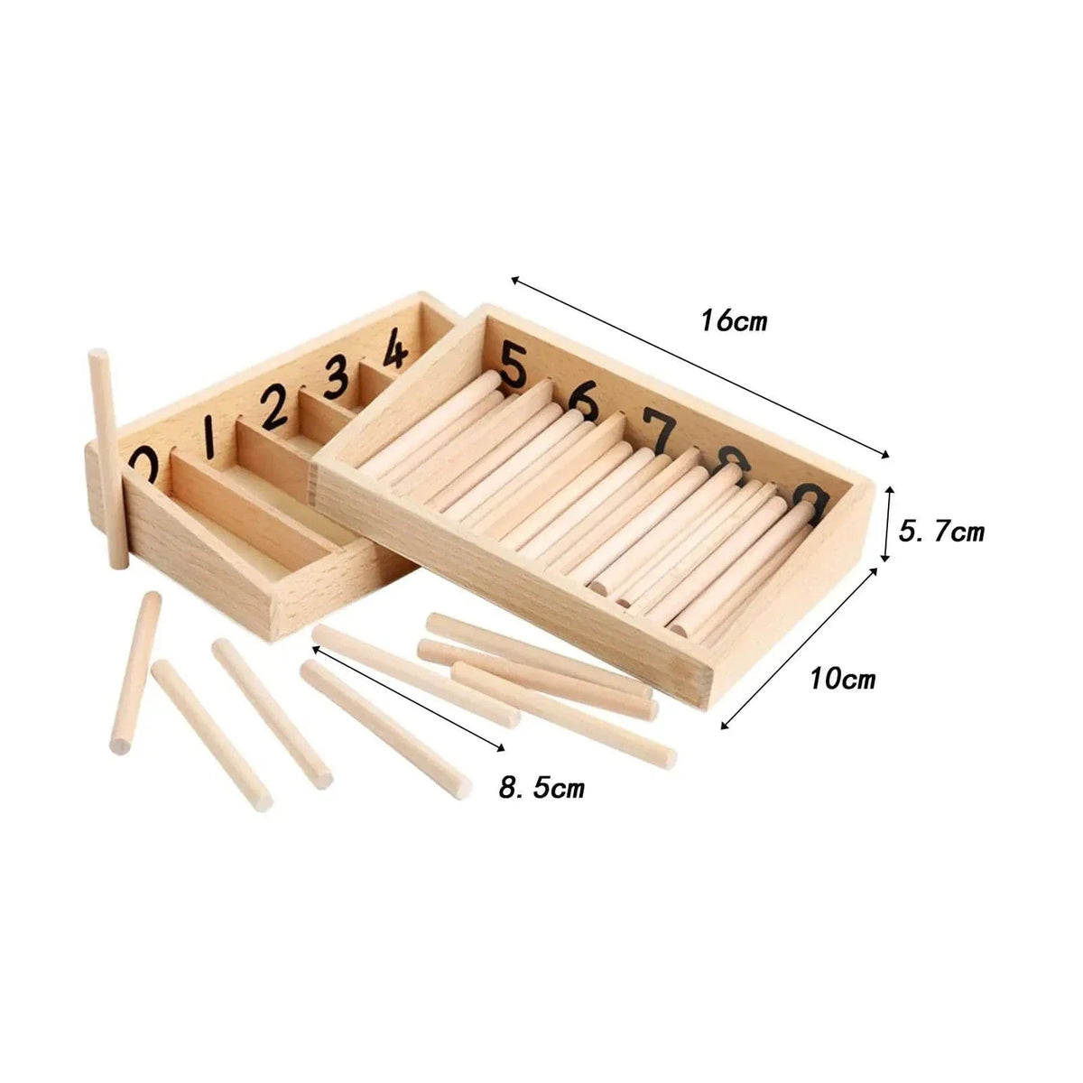 Boite de Fuseaux Montessori