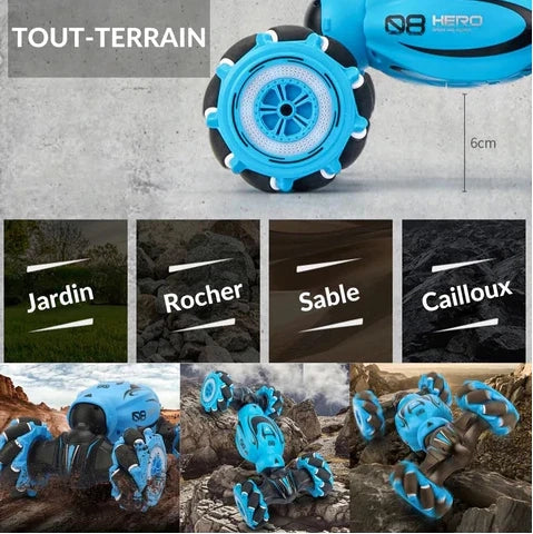 Fun360 - Voiture télécommandée tout terrain drift 360°