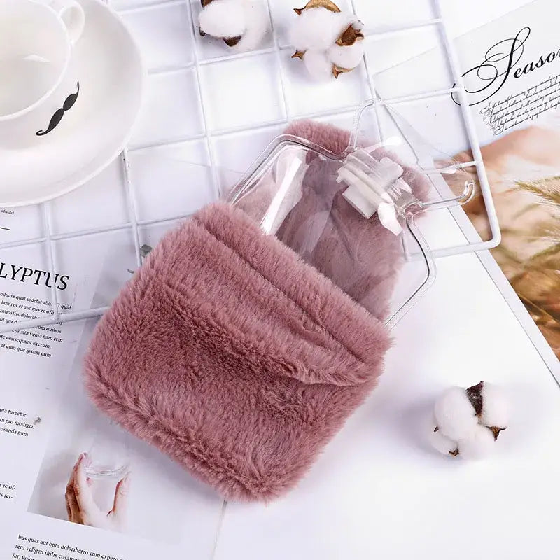 Bouillotte peluche lapin Sac thermique