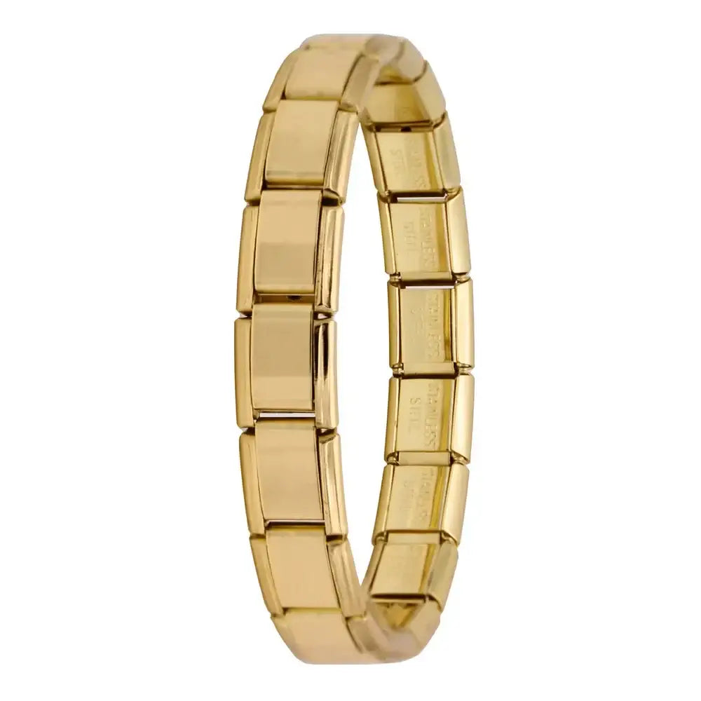 Bracelet à breloques en acier inoxydable