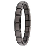 Bracelet à breloques en acier inoxydable