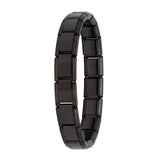 Bracelet à breloques en acier inoxydable