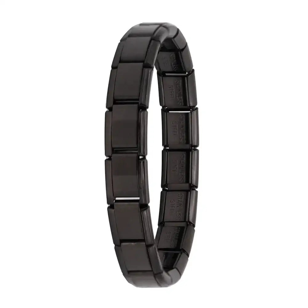Bracelet à breloques en acier inoxydable