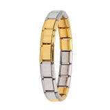 Bracelet à breloques en acier inoxydable