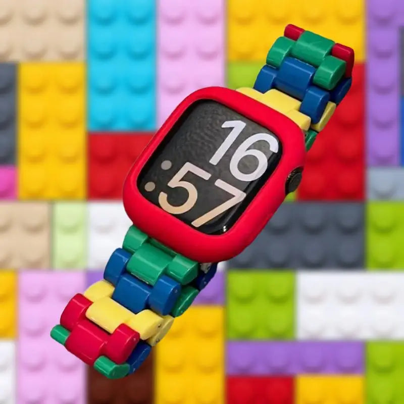 Bracelet Apple Watch Briques de construction