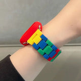 Bracelet Apple Watch Briques de construction