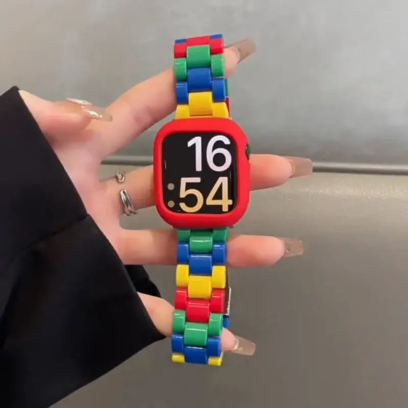 Bracelet Apple Watch Briques de construction