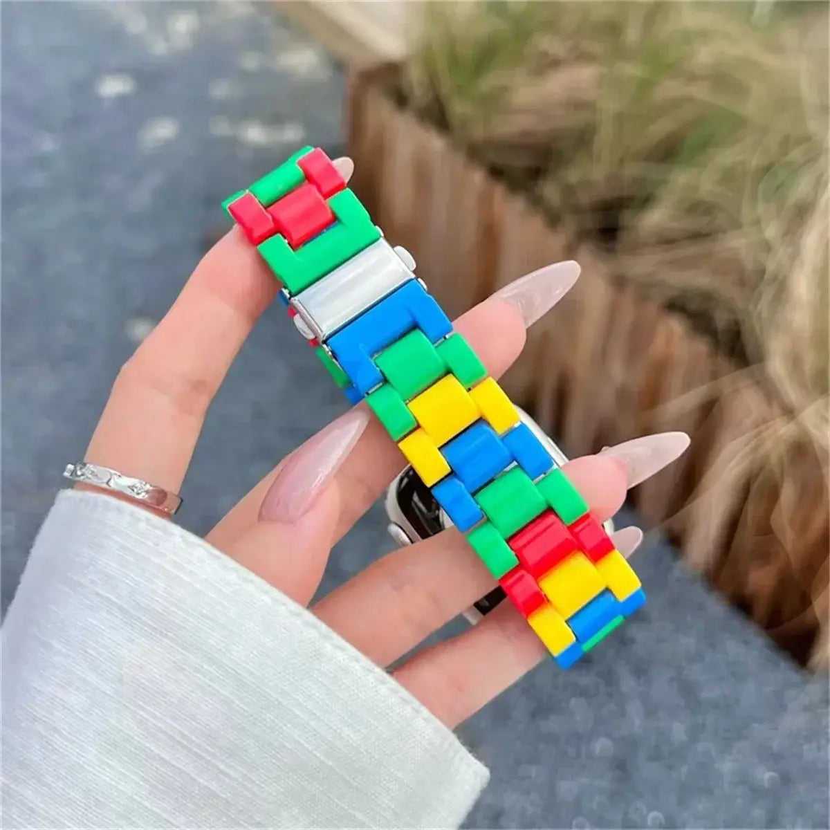 Bracelet Apple Watch Briques de construction