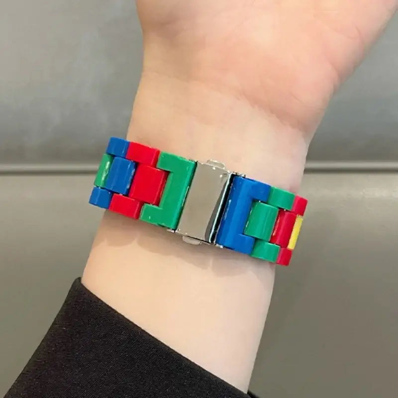 Bracelet Apple Watch Briques de construction