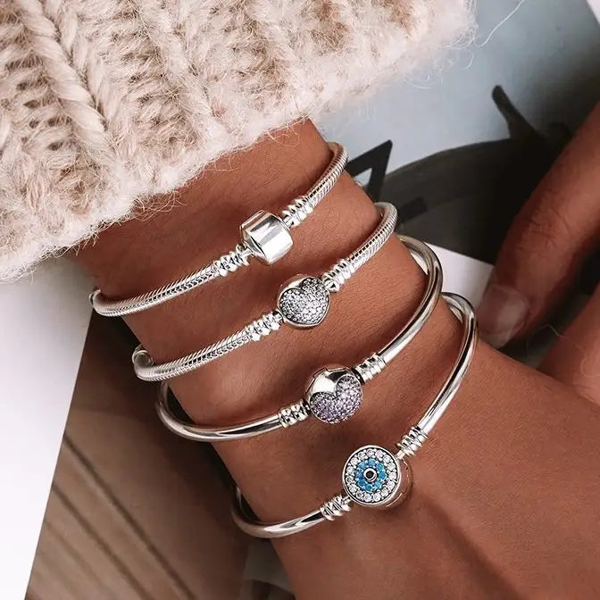 Bracelet Argent Amour Love