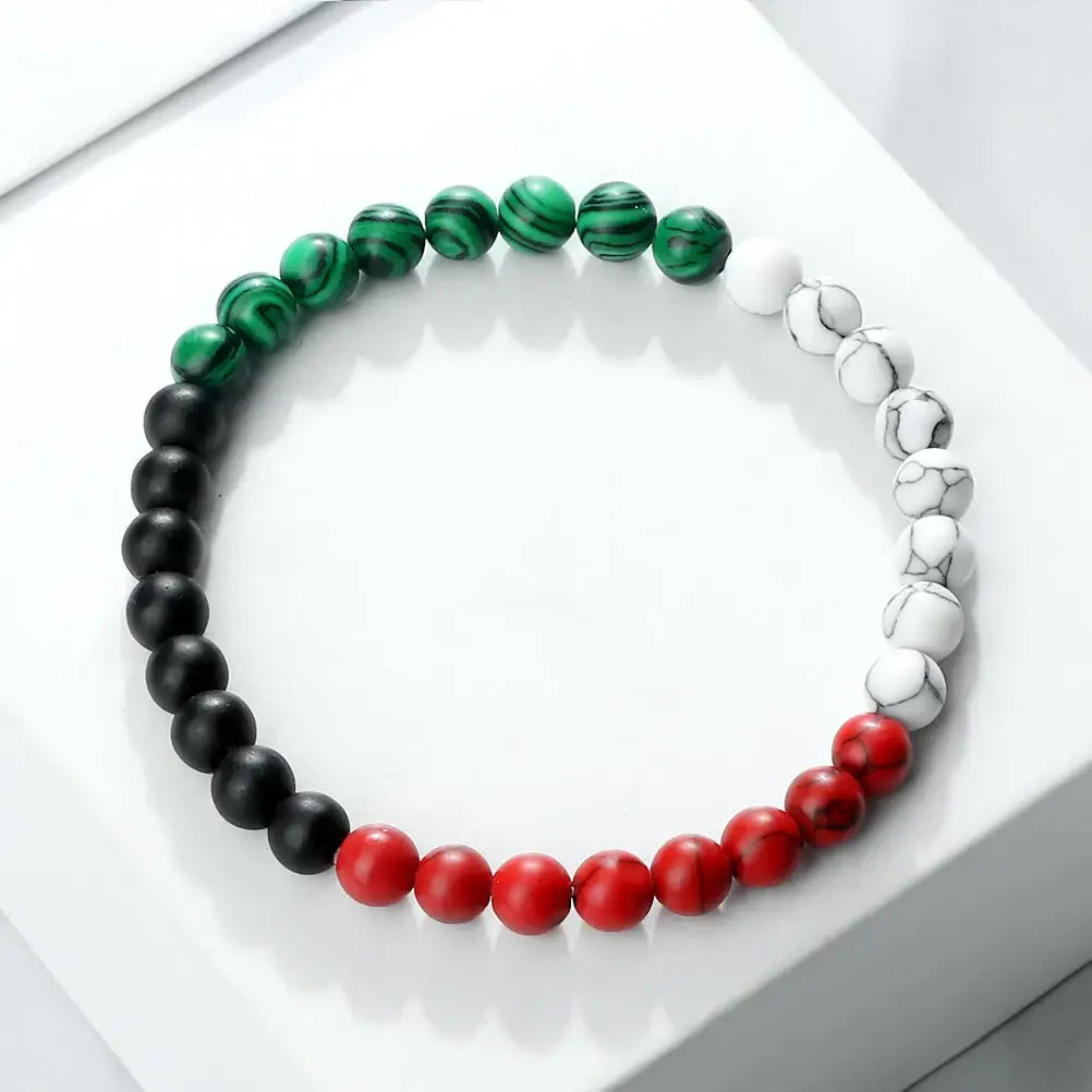 Bracelet pierres naturelles Palestine