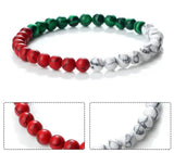 Bracelet pierres naturelles Palestine