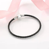 Bracelet tressé femme Argent