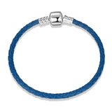 Bracelet tressé femme Argent