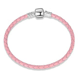 Bracelet tressé femme Argent