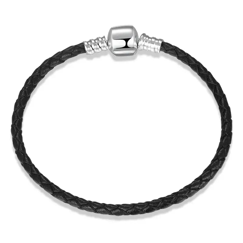 Bracelet tressé femme Argent