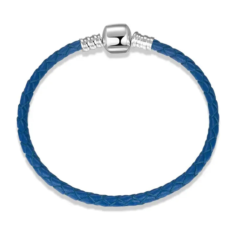 Bracelet tressé femme Argent