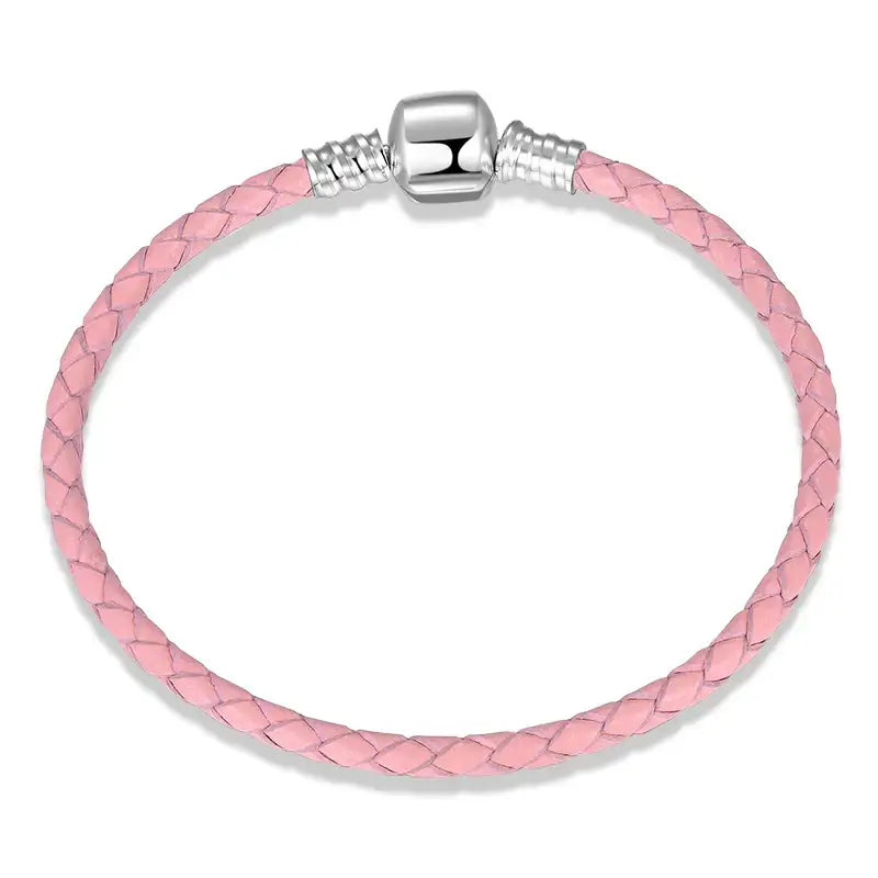 Bracelet tressé femme Argent
