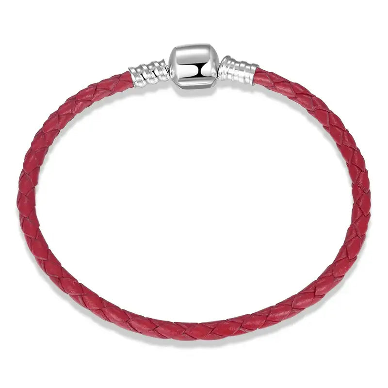 Bracelet tressé femme Argent