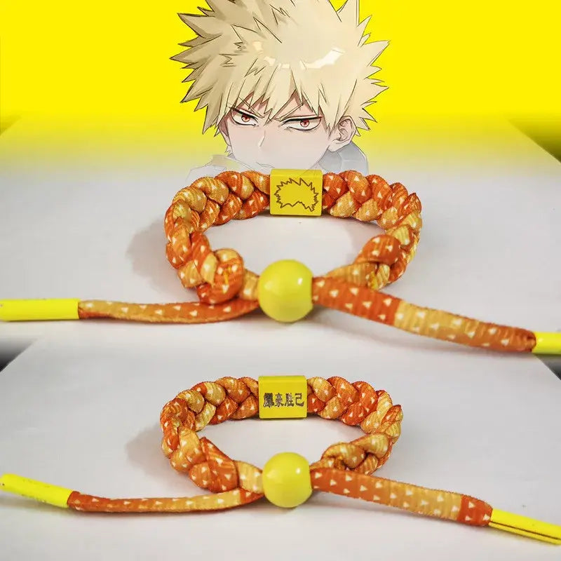 Bracelet tressé My Hero Academia