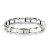 Bracelets Charm Hapiship Argent Doré
