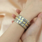 Bracelets Charm Hapiship Argent Doré