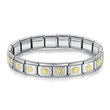 Bracelets Charm Hapiship Argent Doré