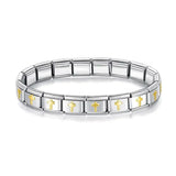 Bracelets Charm Hapiship Argent Doré