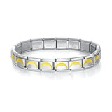 Bracelets Charm Hapiship Argent Doré
